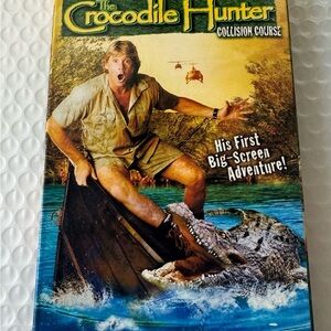 The Crocodile Hunter: Collision Course ( VHS 2002) Steve Irwin